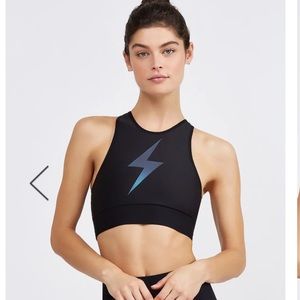 Exclusive ultracor "attitude silk bolt crop" ⚡️